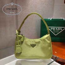 1NE515-9  PRADA普拉達新款原版皮Hobo包月亮形中古包