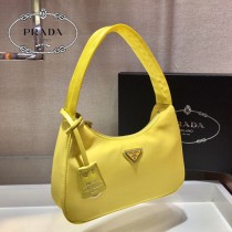 1NE515-2  PRADA普拉達新款原版皮Hobo包月亮形中古包