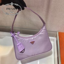 1NE515-3  PRADA普拉達新款原版皮Hobo包月亮形中古包