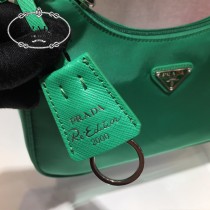 1NE515-5  PRADA普拉達新款原版皮Hobo包月亮形中古包