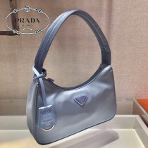1NE515-6  PRADA普拉達新款原版皮Hobo包月亮形中古包