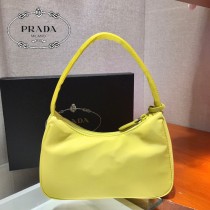 1NE515-2  PRADA普拉達新款原版皮Hobo包月亮形中古包