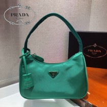 1NE515-5  PRADA普拉達新款原版皮Hobo包月亮形中古包