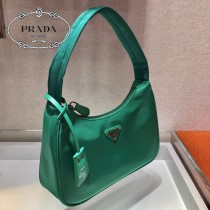 1NE515-5  PRADA普拉達新款原版皮Hobo包月亮形中古包