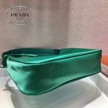 1NE515-5  PRADA普拉達新款原版皮Hobo包月亮形中古包