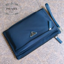 2NH007-3 PRADA普拉達原版皮新款拼彩色手包