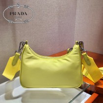 1BH204-14 PRADA普拉達nylon Hobo手拎 腋下包