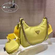1BH204-14 PRADA普拉達nylon Hobo手拎 腋下包