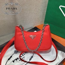 1TT122-10 PRADA普拉達 mini hobo 三合- 手拎斜挎腋下包