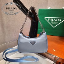 1TT122-1 PRADA普拉達 mini hobo 三合- 手拎斜挎腋下