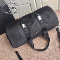 2VC015-1  PRADA普拉達新款原版皮旅行袋