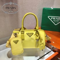 1BA846-10 PRADA 普拉達新款原版皮三合壹波士頓包