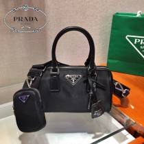 1BA846-7 PRADA 普拉達新款原版皮三合壹波士頓包