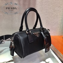 1BA846-7 PRADA 普拉達新款原版皮三合壹波士頓包