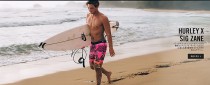 Hurley沙灘內網褲男士短褲速幹海邊沖浪休閑居家運動百搭健體比賽