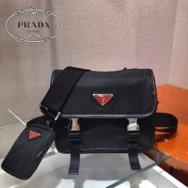 2VD034-1 PRADA 普拉達新款原版皮三合郵差包