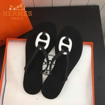 Hermes-09  度假系列豬鼻子夾趾鞋 沙灘鞋