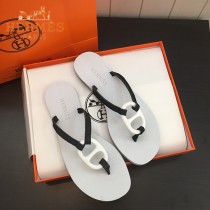 Hermes-01  度假系列豬鼻子夾趾鞋 沙灘鞋