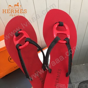Hermes-02  度假系列豬鼻子夾趾鞋 沙灘鞋