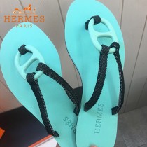 Hermes-07  度假系列豬鼻子夾趾鞋 沙灘鞋