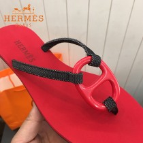 Hermes-02  度假系列豬鼻子夾趾鞋 沙灘鞋