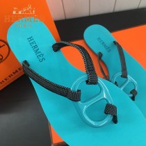 Hermes-08  度假系列豬鼻子夾趾鞋 沙灘鞋