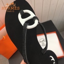 Hermes-09  度假系列豬鼻子夾趾鞋 沙灘鞋