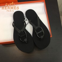 Hermes-03  度假系列豬鼻子夾趾鞋 沙灘鞋