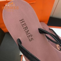 Hermes-10  度假系列豬鼻子夾趾鞋 沙灘鞋