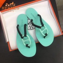 Hermes-07  度假系列豬鼻子夾趾鞋 沙灘鞋