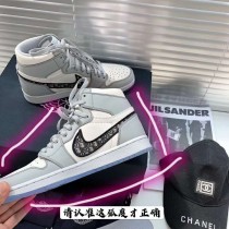 純原Dior x Air Jordan 1 High OG AJ1迪奧聯名運動鞋