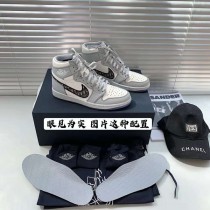 純原Dior x Air Jordan 1 High OG AJ1迪奧聯名運動鞋