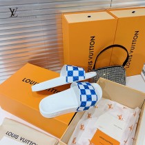 LV-08  路易威登原版代購級春夏升級新款情侶拖鞋