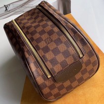 47528-02  LV經典款原版皮男女同款盥洗包 化妝包