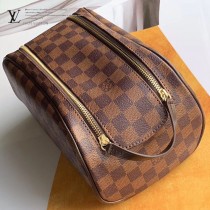 47528-02  LV經典款原版皮男女同款盥洗包 化妝包