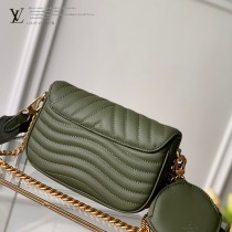 LV 原單新款 M56471 綠色Multi Pochette New Wave手袋