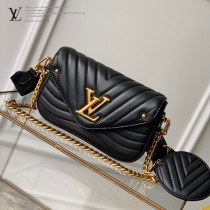 LV 原單新款 M56461 黑色 Multi Pochette New Wave手袋