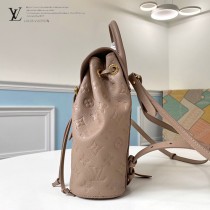 LV頂級原單 M45410 褐灰色  小號雙肩包