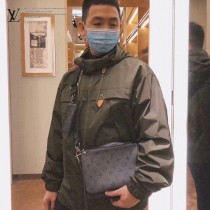 LV原單 M69443 春夏新款 男士三件套斜挎包郵差包