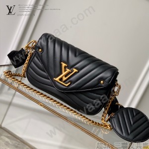 LV 原單新款 M56461 黑色 Multi Pochette New Wave手袋