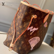 M40995-001  絲印頂級原單NEVERFULL 中號手袋