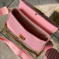 LV 原單新款 m56468 粉色Multi Pochette New Wave手袋