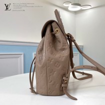 LV M45410-01 褐灰色 頂級原單 大號雙肩包