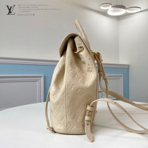 LV M45397-01 白 頂級原單 大號雙肩包