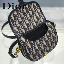 DIOR迪奧原版皮小號BOBBY郵差包
