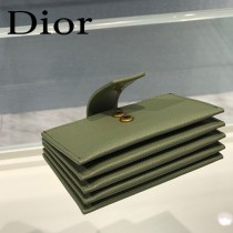 DIOR-03 迪奧原版皮SADDLE DIOR OBLIQUE 新款老花小卡包