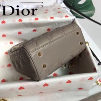 DIOR迪奧-011 原版皮3格DiorLady戴妃包 鏈條120cm 可調節皮肩帶