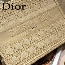 Dior迪奧-02 原版皮小號Book Tote 購物袋