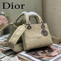 DIOR迪奧-01 原版皮 2020春夏系列戴妃包