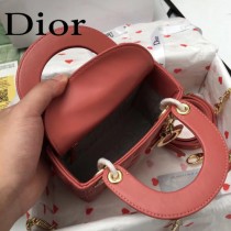 DIOR迪奧-015 原版皮3格DiorLady戴妃包 鏈條120cm 可調節皮肩帶